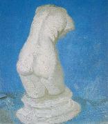Vincent Van Gogh Plaster-Torso (female) in back view oil painting reproduction